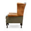 Harrisonville Upholstered Wingback Chair with Footstool-452186323