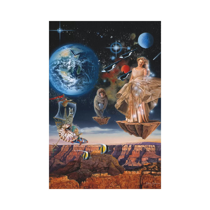 The Travelers by Graeme Stevenson - Wrapped Canvas Print, 101.6 cm H x 66.04 cm W x 3.175 cm D