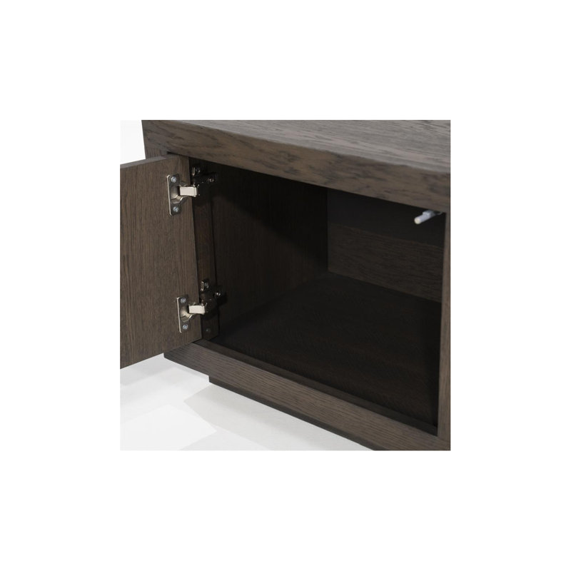Media Unit Media Console, Dark Brown