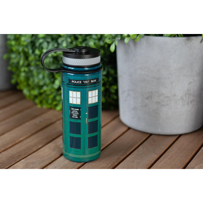 Bouteille d'eau en acier inoxydable Doctor Who 13th Doctor Tardis