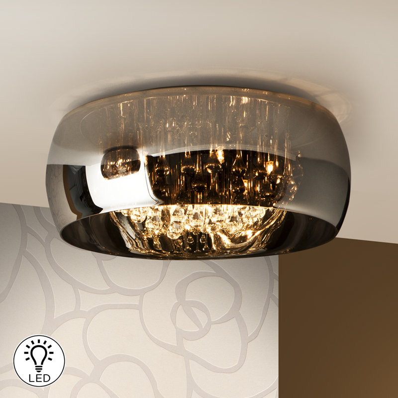 Ireland Glass Flush Mount