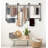 41.7'' Metal Industrial Pipe Clothing Rack