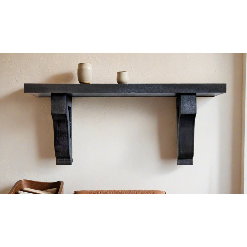 Rayne 1" Shelves/W Corbels, 10" H x 40" W x 8" D