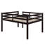 Lit mezzanine compact pleine grandeur avec marches-229652431