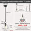 Luminaire suspendu en cristal Terrena-574030618