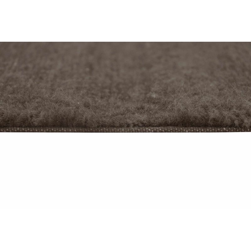 Sheep of the World Handmade Cotton and Wool Area Rug, Runner 2'7" x 7'6"