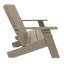 Causeuse double en plastique recyclé Byrnes-705437826
