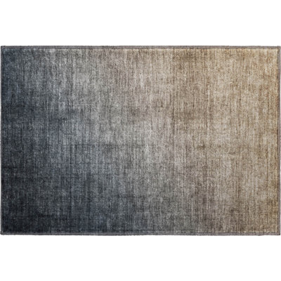 Premium Machine Washable Cerrito AMF569 Gray Rug