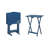 Ally Solid Wood 5 Piece Folding Snack TV Tray Set-70801459