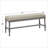 Alphus Linen Upholstered Bench-1741123424