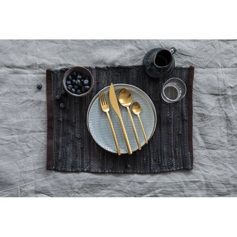 Mercer41 Stainless Steel Flatware Set, Ice Gold