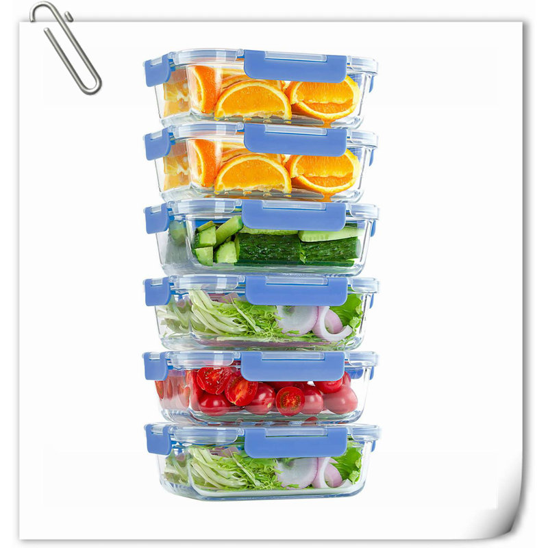 Contenant alimentaire Donavyn, Bleu