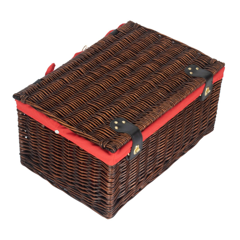 Wicker Crate, Red