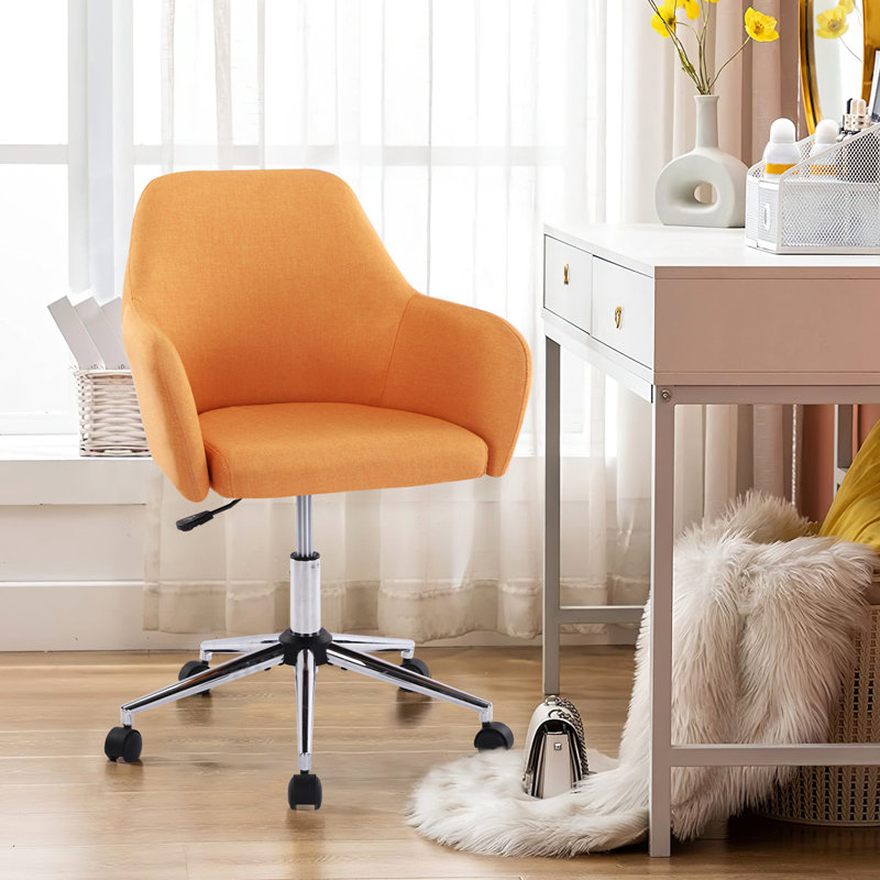 Fauteuil de bureau Laydell, Orange