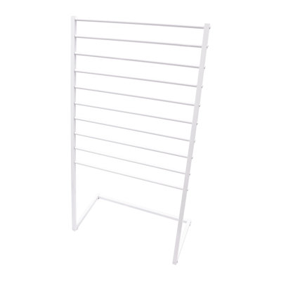 Freestanding Metal Tie Rack Scarf Display Stand