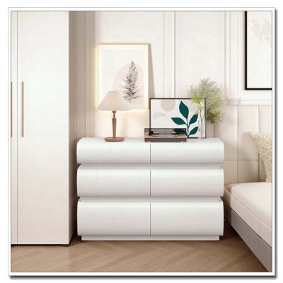 6 Drawer Dresser Chest for Bedroom,Living Room by Latitude Run
