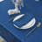 Mainis Jacquard Waterproof Thick Elegant Soft Solid Damask Branch Scroll Decorative Home Kitchen Table Cloth Liquid Repellent and Stain Resistant Tablecloth, Royal Blue Color Round 90 Inch-413238087-413238084