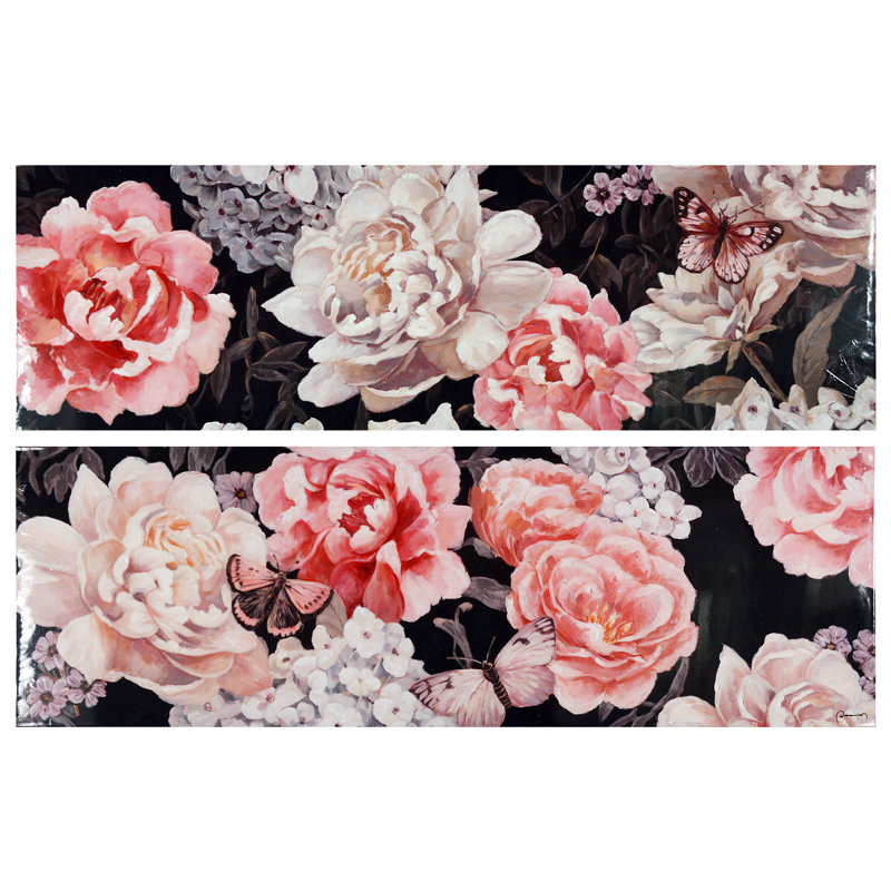 2 Piece No Frame Painting on Canvas
