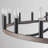Hendon 20- Light Large Farmhouse Wagon Wheel Chandelier Candle Style Rustic Round Lights Fixture for Kitchen Island Living Room Foyer Entryway-93591402-109264153