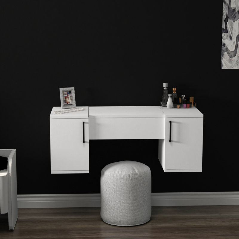 Makeup Vanity with Mirror Eleftherakos