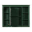 Armoire de salle de bain moderne 35 po x 27,5 po - Miroir mural avec compartiment de rangement supplémentaire