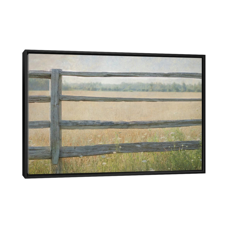 H 18 po x l 26 po x P 1,5 po, Toile avec cadre noir, Pas de tapis