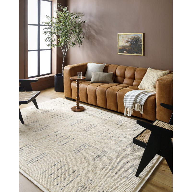 Davey Wool Moroccan Area Rug, Rectangle 10' x 14'