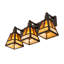 "T" Mission 3-Light Vanity Light-126702430-126702431-126702434