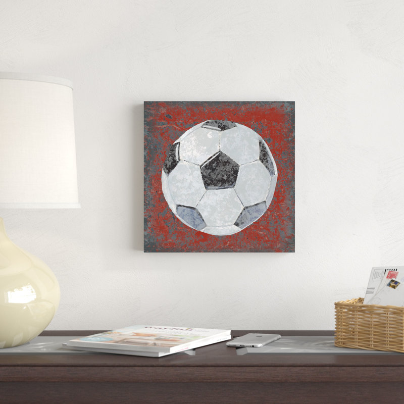 Sportif grunge IV, H 12 po x l 12 po x P 1,25 po