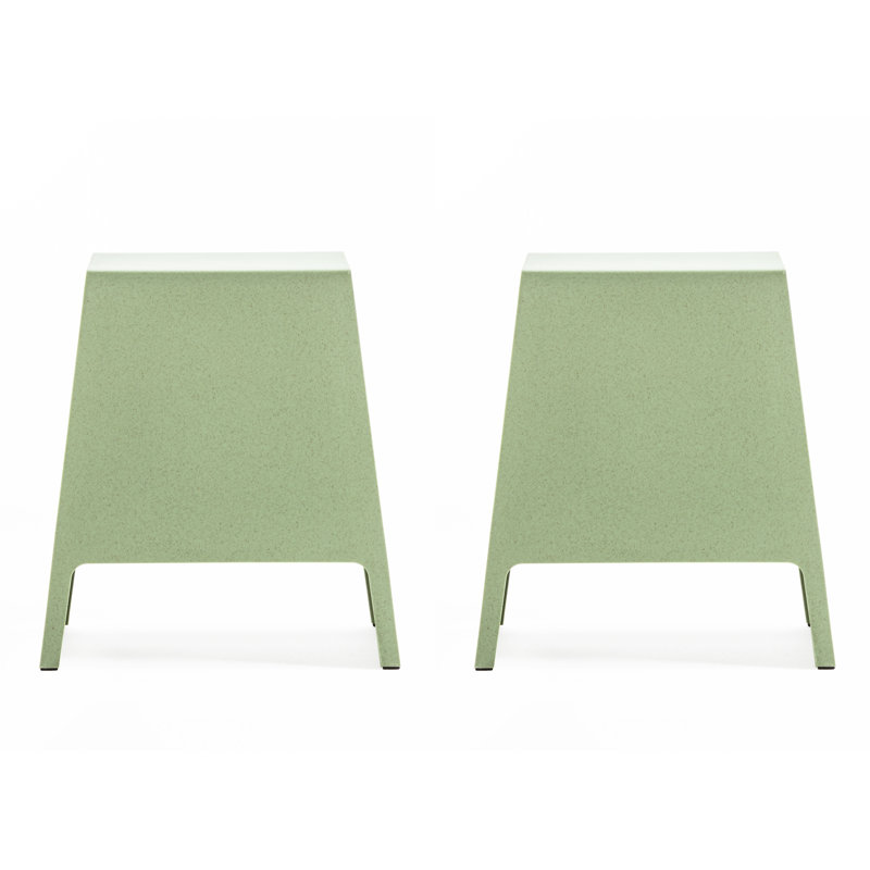 Table de bout TOMO (ensemble de 2), Vert
