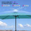 Parasol de table rectangulaire 6,5 'x 10'-670938857