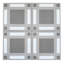 Carreau de porcelaine à motif de carreaux de mur 8 po x 8 po BlVD-109336570
