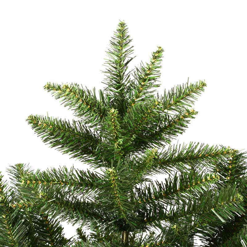 Camdon Fir Slim Artificial Christmas Tree, 8.5' H, Unlit, Not Pre-Lit