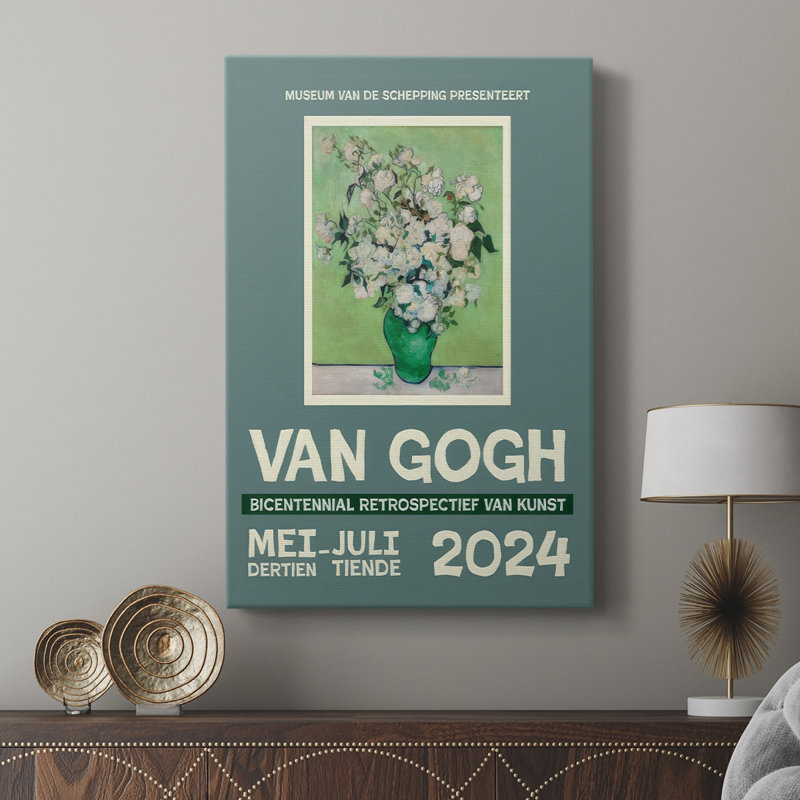 Exposition Van Gogh, affiches III - galerie sur mesure Cavas, H 18 po x l 12 po