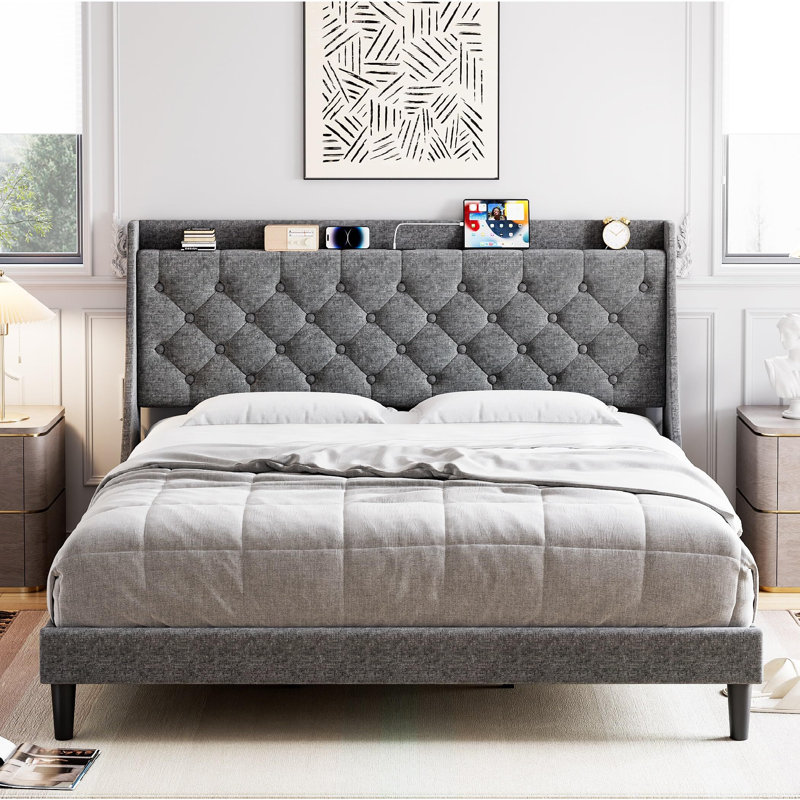 Denora Sleigh Bed, Full
