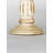 9'' H Wood Tabletop Candlestick