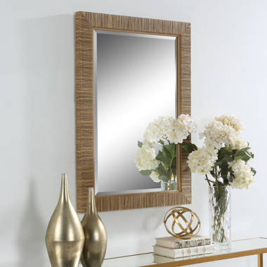 Essex Mirror Frame Kit - A DIY Framing Kit for MIRRORS. Mirror Not Included Red Barrel Studio Finish: White, Size: 43 x 37