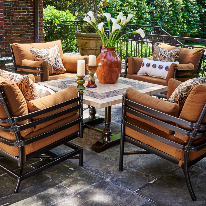 Somerby Outdoor Square Chat Table