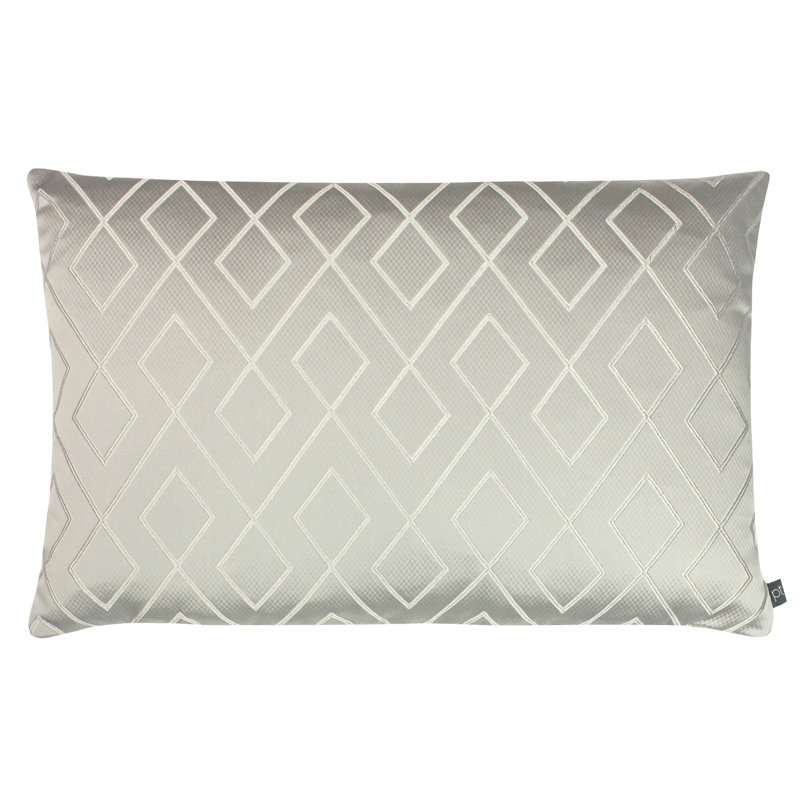 Geometric Rectangular Throw Cushion, Canvas
