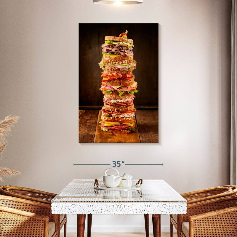 Yarlin Sandwich Stack, 48" H x 32" W