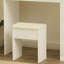 Bureau de meuble-lavabo moderne pour chambre à coucher, blanc, avec miroir et lumières, plusieurs rangements, tablettes réglables, maquillage et lumières pour la chambre à coucher - 3 choix de couleurs, tablettes,