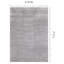 Tapis gris clair à poils longs Hammersmith-86782747