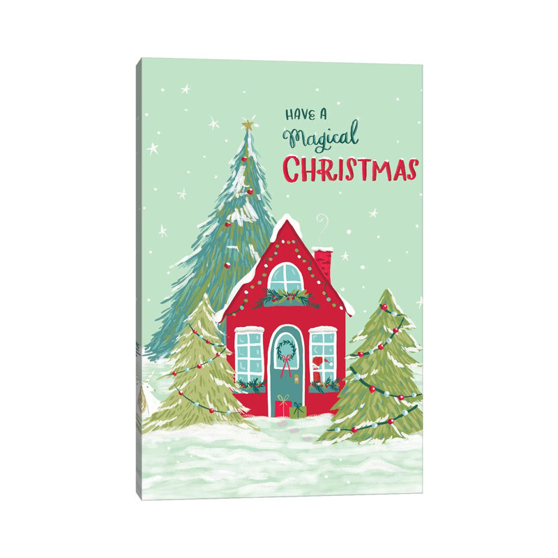 Magical Christmas VI by Amanda Mcgee - Wrapped Canvas Print, 66.04 cm H x 45.72 cm W
