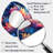 Celestial Concealment Ripple I - Abstract 3D Shapes Irregular Modern Large Wall Mirror-107230134