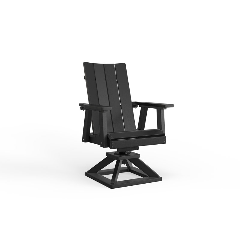 SOL Outdoor Rocker Chair, Black