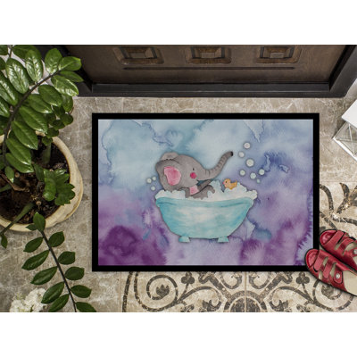 Brandyn Non-Slip No Pattern Doormat