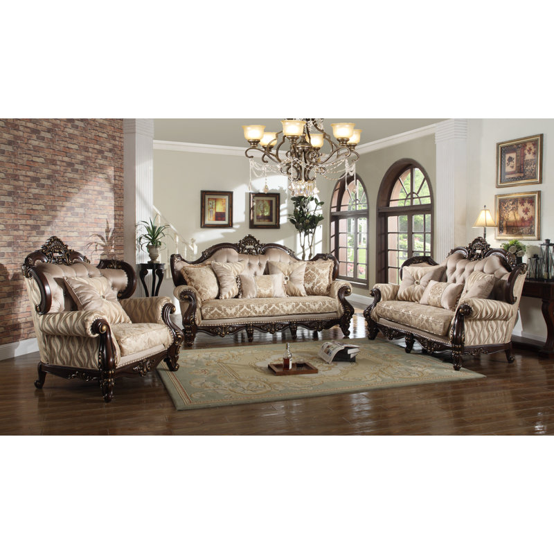 Chaise rembourrée Jade avec détails en bois
