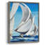 «On the Open Sea», reproduction encadrée - bois massif-553046226