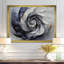 Abstrait Vortex cosmique noir et blanc III - Abstrait spirales murales-2112147772-2112147775-2112147770