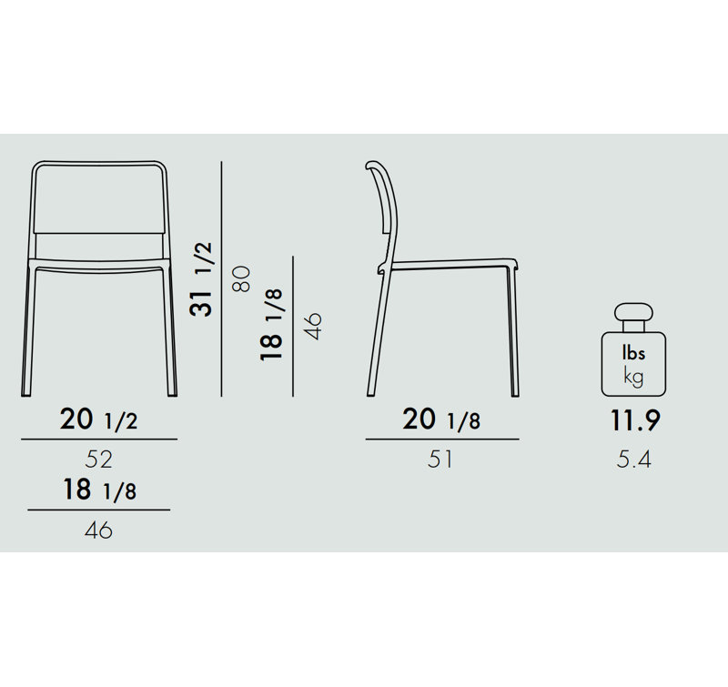 Fauteuil Audrey, Aluminium poli, Élasthanne beige